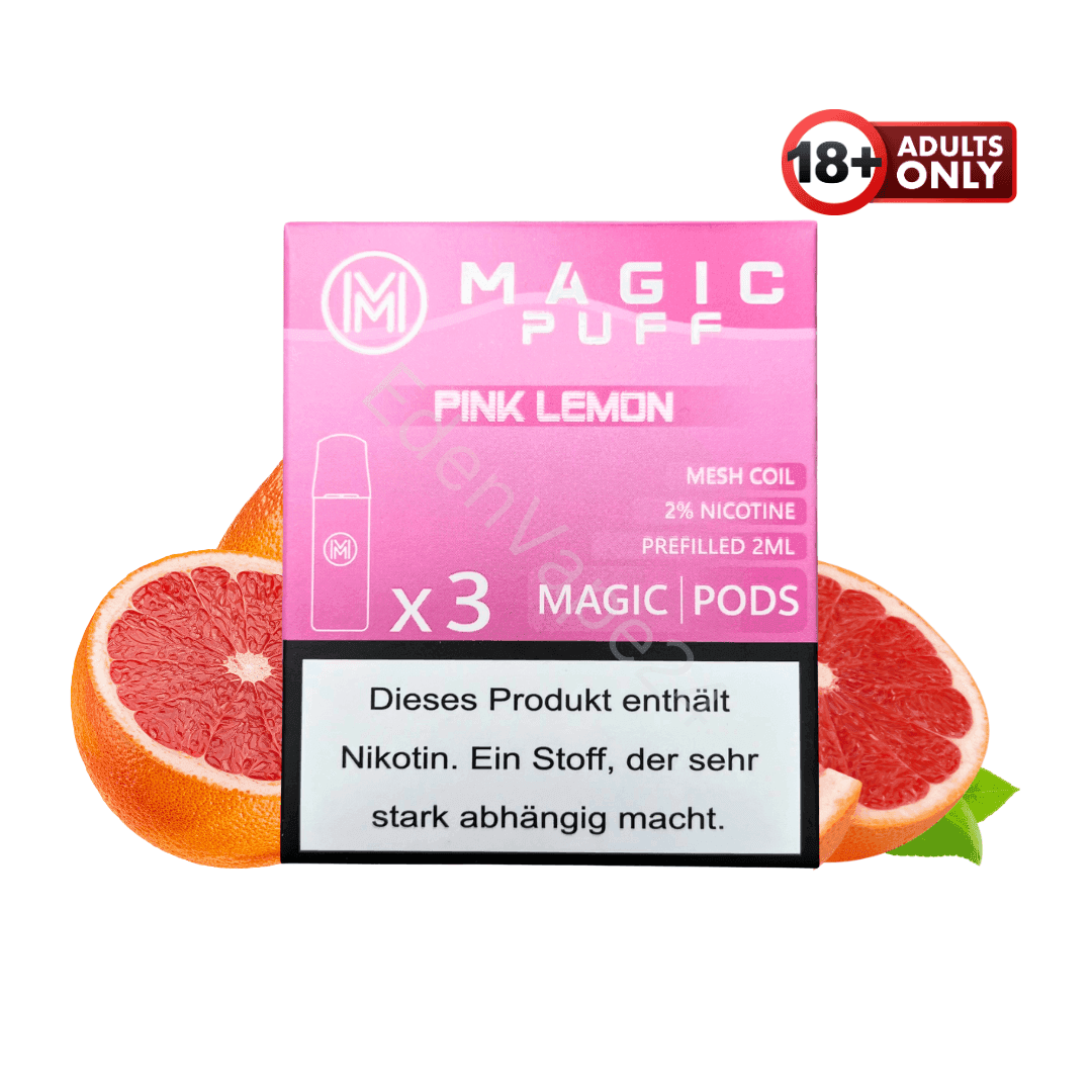Magic Puff Pods - Pink Lemon - EdenVape24